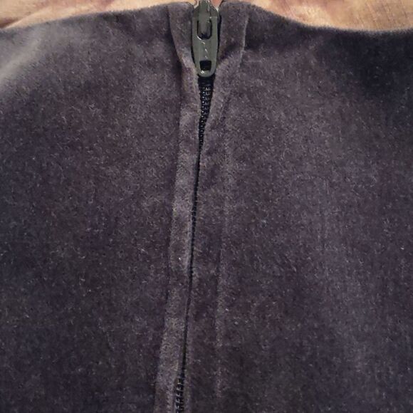 Benetton Class Navy Velvet Bodice Party Dress Girls 6/7 Ruffle Skirt Zip Back - Picture 6 of 6